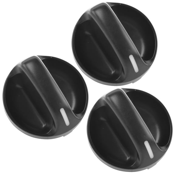 TRQ Heater & A/C Control Knob Black Set of 3 for 00-06 Toyota Tundra Brand New HCA41660
