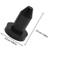 thumbnail image 2 of Phenofice 4Pcs Kayak Drain Plugs Multi Purpose Rubber Stopper Compatible with Boat and Canoe, 2 of 8