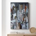 thumbnail image 6 of Western Metropolis Premium Gallery Wrapped Canvas - Ready to Hang, 6 of 9