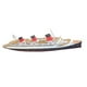 thumbnail image 2 of Modelo de 1/400 CUTICAT Kit de Construcción DIY Barco Artesanías, 2 of 6