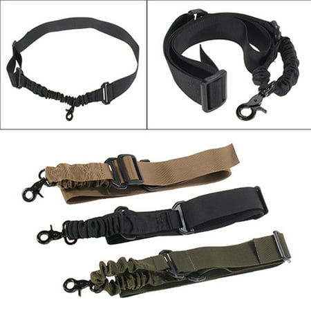 ZeAofa 1 Single Point Outdoor Adjustable Bungee Rifle Sling Strap System Buckle (Best Point Of Sale System For Small Business)
