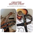 thumbnail image 3 of MasteelfCA Bohemia Style Folk Guitar Belt Electric Guitar Bass Strap Music Instrument Strap, 3 of 7