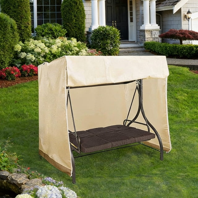 BotaniNest Outdoor Swing Cover – Shield For Patio Swing All Season Outdoor Cover For Porch Swing
