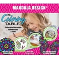thumbnail image 3 of The Coloring Table - Mandala Design - Set of 2 Pillowcases - Fabric Coloring Pillowcases - Colorable Designs – Washable and Reusable – Coloring Activity for Children and Adults, 3 of 6