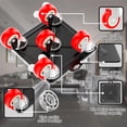 thumbnail image 2 of Juego de muebles Dolly Qenovo, 5 ruedas, muy resistentes, 640 kg, 2 of 7