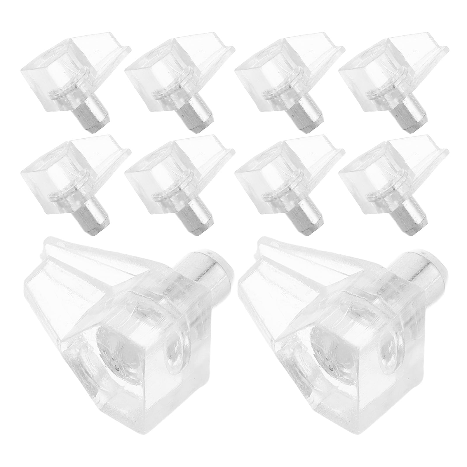 TAILTOSS kitchen shelf pegs Shelf Support Peg Transparent ABS Bathroom Modern Design 500Pcs