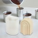 thumbnail image 5 of Molde de silicona para velas 3D, molde para hacer jabón, molde de resina, artesanías en forma de U B, 5 of 9