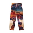 thumbnail image 6 of Daiia Cultural Silhouette Journey Men's Sleep Pant with Pockets and Drawstring,Pajama Pants-Large, 6 of 9
