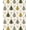 Ivory, Pattern 1, variant on ODIKA 4'x6' Machine Washable Non-Slip Area Rug, Festive Evergreen Snowscape Winter Holiday Decorative Floor Covering High Traffic Rug, Ivory, 605587