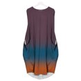 thumbnail image 1 of Fankiway Robe d'Été Sans Manches pour Femmes, Ample, Imprimée, avec Poches, Col Rond, Décontractée, Grande Taille, 1 of 5