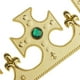 thumbnail image 5 of Nuevo Oro Plástico Rey Reina Joya Natividad Majestuosa Sombrero BLESIY Corona de plastico, 5 of 6