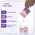 thumbnail image 2 of Limpiador de dentaduras Novadent, suministro para 6 meses, 26 sobres, 2 of 6