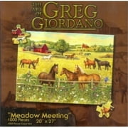 Meadow Meeting 1000pc Jigsaw Puzzle