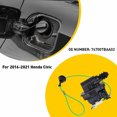 thumbnail image 2 of Fuel Lid Actuator Gas Door Assembly for Honda Civic 2016-2021 Replacement Distinctive Black+Green, 2 of 8