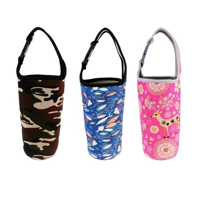 Bolsa Portavasos de neopreno kusrkot 3 piezas