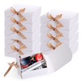 thumbnail image 1 of Sturdy High-Quality Kraft Paper Gift Box, Perfect for Multipurpose Packaging & Wedding Party Gifts, Easy Assembly & Flat Storage, 10 Pieces, 1 of 5