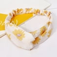 thumbnail image 3 of Turban pour Femmes Bandeau Respirant Absorbant Floral Bandeau de Course, 3 of 10