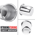 thumbnail image 5 of Rhinotuning 3.03" Hub 2.24" H Wheel Center Hubcaps Push Thru for Truck Trailer Rims 4PCS, 5 of 5