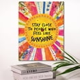 thumbnail image 3 of Inspirational Quotes Motto Framed Wall Art Gifts for Women Girls Friends Sister,Motivational Canvas Prints for Home bedroom Living Room Wall Decor- Sunshine, 3 of 5