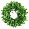 Exywaves Garden and Home Decor Simulation Garland Door Decorations Ring Small Thorn Door Leaf Wreath
