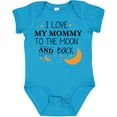 thumbnail image 3 of Inktastic I Love My Mommy to the Moon and Back Boys or Girls Baby Bodysuit, 3 of 5
