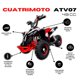 thumbnail image 2 of Mini Cuatrimoto ATV07 Rojo con Negro Motor 49cc Encendido Electrico, 2 of 4