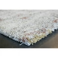 thumbnail image 7 of Granada Riverbed Ivory Gold Gray and Rust Olefin Shag Area Rug, 7 of 7