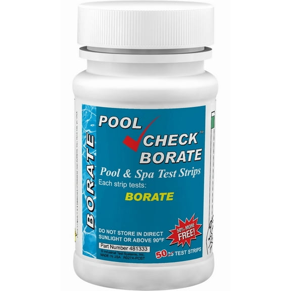 Industrial Test Systems 481333 Poolcheck Borate Pool Water Test Strips