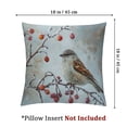 thumbnail image 4 of Cozy Throw Pillow Covers Frozen Sparrow Soft Decorative Square Pillow Case Cushion Cover for Home Sofa Couch, 4 of 7