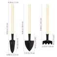 thumbnail image 2 of IFANLANDOR 2sets Mini Gardening Tools With Handles Lightweight Planting Tools For Transplanting Flowers And Vegetables, 2 of 8