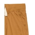 thumbnail image 2 of Wonder Nation Little Boys Stretch Twill Pull On Pants with Reinforced Knees, Sizes 4-10, 2 of 3