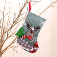 thumbnail image 4 of Venta caliente decoraciones de Navidad medias colgante para árbol de Navidad calcetín de Navidad bolsa de regalo para niños, 4 of 4