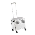 thumbnail image 4 of Carrito de compras plegable Carrito de mano Carrito utilitario plegable para acampar en Gris, 4 of 8