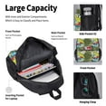 thumbnail image 4 of Disketp Surfing Dinosaur Large Capacity Backpack Lunch Bag Pencil Case Combination 3 Piece Set for Student, 4 of 7