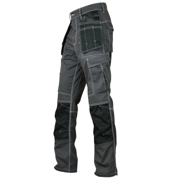 Ladies Cargo Combat Work Trousers with Knee Pad Pockets by BKS - SIZE 8 to  22