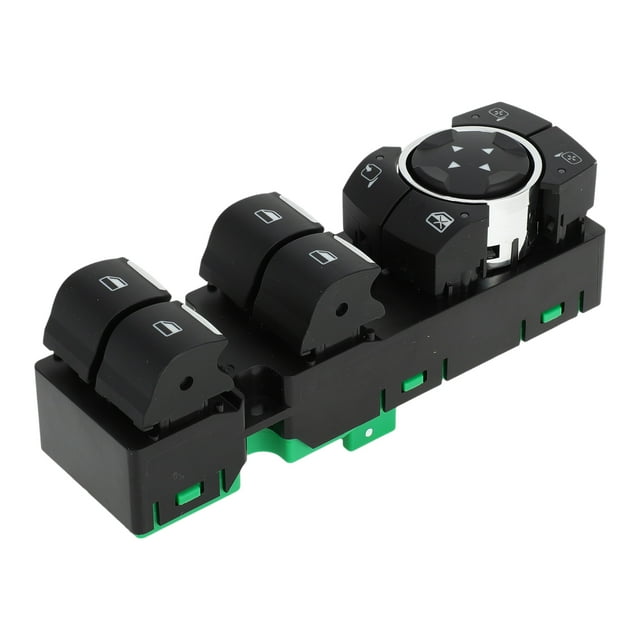 Interruptor de ventana eléctrica Unique Bargains No.GB5Z14529DA para el lado del conductor delantero izquierdo para Ford Explorer Police Interceptor Utility 2016-2019 Negro