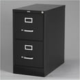 thumbnail image 4 of Scranton & Co 25" 2-Drawer Metal Letter Width Vertical Filing Cabinet in Black, 4 of 9