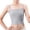 AV22_Gray, variant on Lumtrix Girls Dance Sport Cami Ribbed Cropped Tank Top Casual Square Neck Solid Color Undershirt Black M
