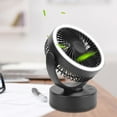 thumbnail image 4 of Dioche Durable 3 In 1 USB Charging Portable Power Bank Fan Light Multifunctional Camping Fan Lamp, 4 of 8
