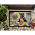thumbnail image 3 of Carolines Treasures DAC6909JMAT 24 x 36 in. Decorating Easter Staffordshire Bull Terrier Doormat, 3 of 5