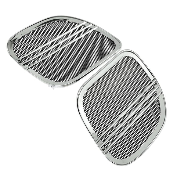 Cubierta de rejilla de altavoz con borde de malla para Harley Road Glide FLTRX