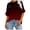 Wine, variant on Conairie Women Short Sleeve Shirts Casual Stripe Loose Crew Neck Tunic Tops Fashion Elegant Lightweight Work Tee Pullover Outfits Blue L