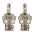 thumbnail image 1 of 2X N4 Glow Plug Spark Plug for 1/10 Hpi Rc Car Boat, 1 of 6
