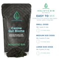 thumbnail image 3 of Canine Gut Biome Powder Hollistic Bin, 50 g, prebióticos y probióticos, 3 of 7