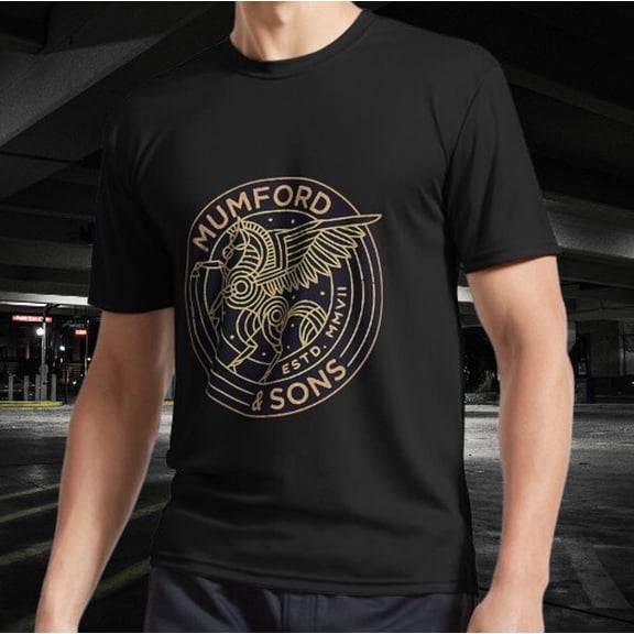 Mumford and sons Logo T-Shirt Funny Size Mode American T-shirt