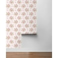thumbnail image 4 of NextWall  Floral Bunches Peel and Stick Wallpaper 20.5 in. W x 18 ft. L - Posy Pink, 4 of 11