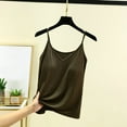 thumbnail image 1 of UPPADA of day deals Racerback Tank Tops for Women Built In Bra Spaghetti Strap Sleeveless Camisole Shirts V Neck Plain Basic Undershirts Sleeveless Tops for Women With Round Neck Clearance, 1 of 6