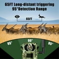 thumbnail image 2 of 4G Sim Card LTE Cellular 4W Solar 7800MAh Battery Hunting Trail Motion Activated Night Vision 4MP IP66 Camera(EU), 2 of 5