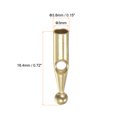 thumbnail image 2 of Umbrella Tail Beads Metal 3mm Dia for Folding Umbrella Cover, Golden，10 Pieces, 2 of 4