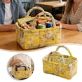 thumbnail image 2 of XINGAG Boho Storage Basket, Fabric Storage Organizer with Handles, Decorative Storage Bin, Collapsible Organizer for Toys, Clothes and Books, Decorative Basket for Nursery, Bedroom and Closet, 2 of 6